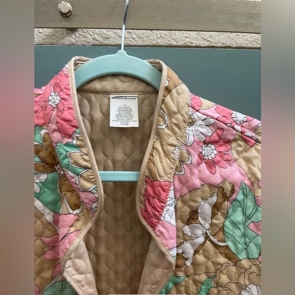 M066 - Y2K Alfred Dunner poly quilted lightweight jacket - Picture 2 of 2